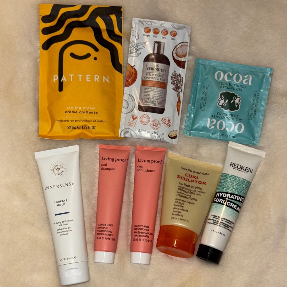 Hair Care Product Collection for curls